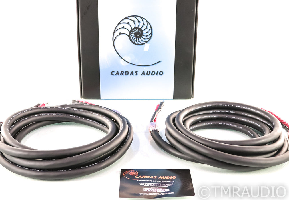 Cardas Clear Reflection Speaker Cables; 5m Pair (New)
