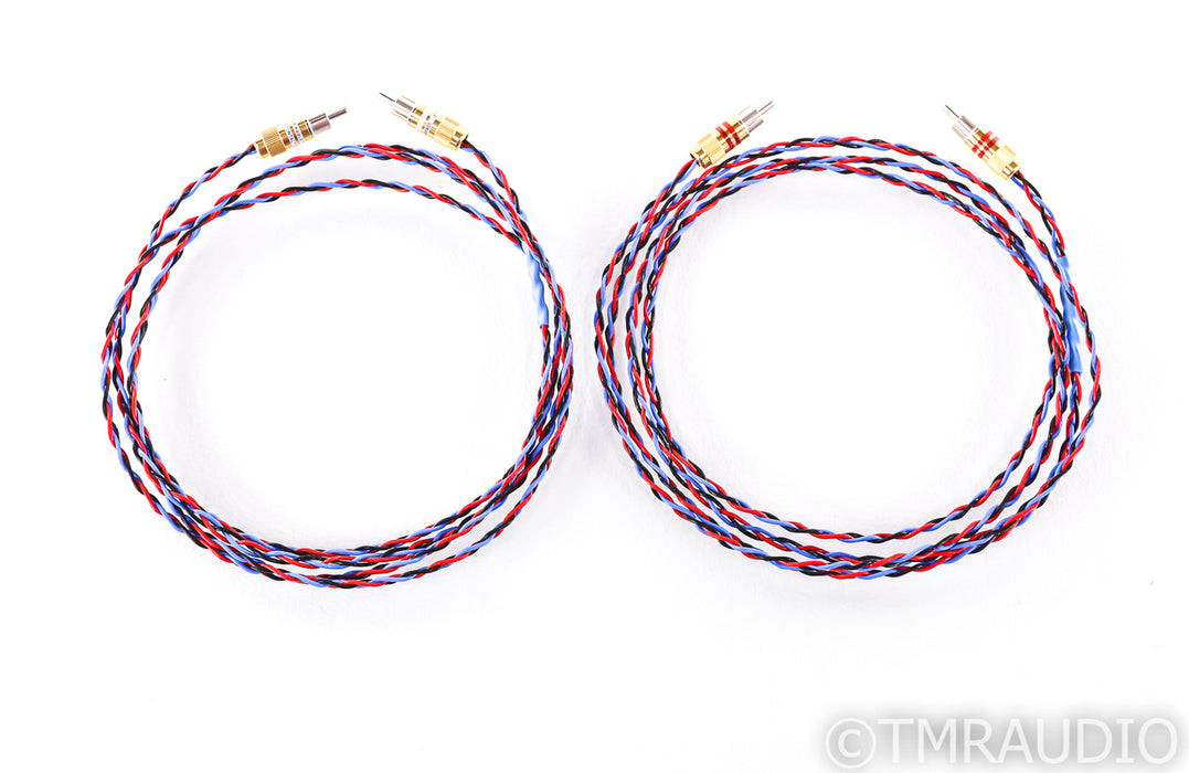 Kimber Kable PBJ RCA Cables; 2m Pair Interconnects; Ultraplate Standard