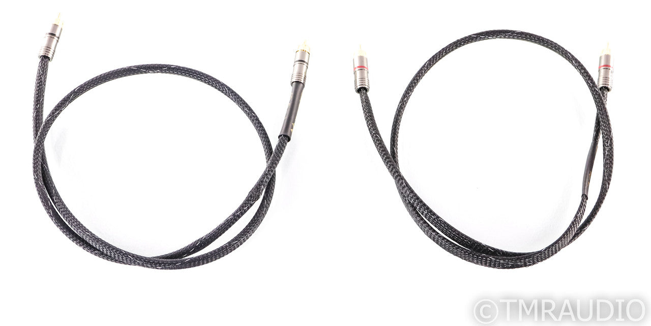 Morrow Audio MA-1 RCA Cables; 1m Pair Interconnects; MA1