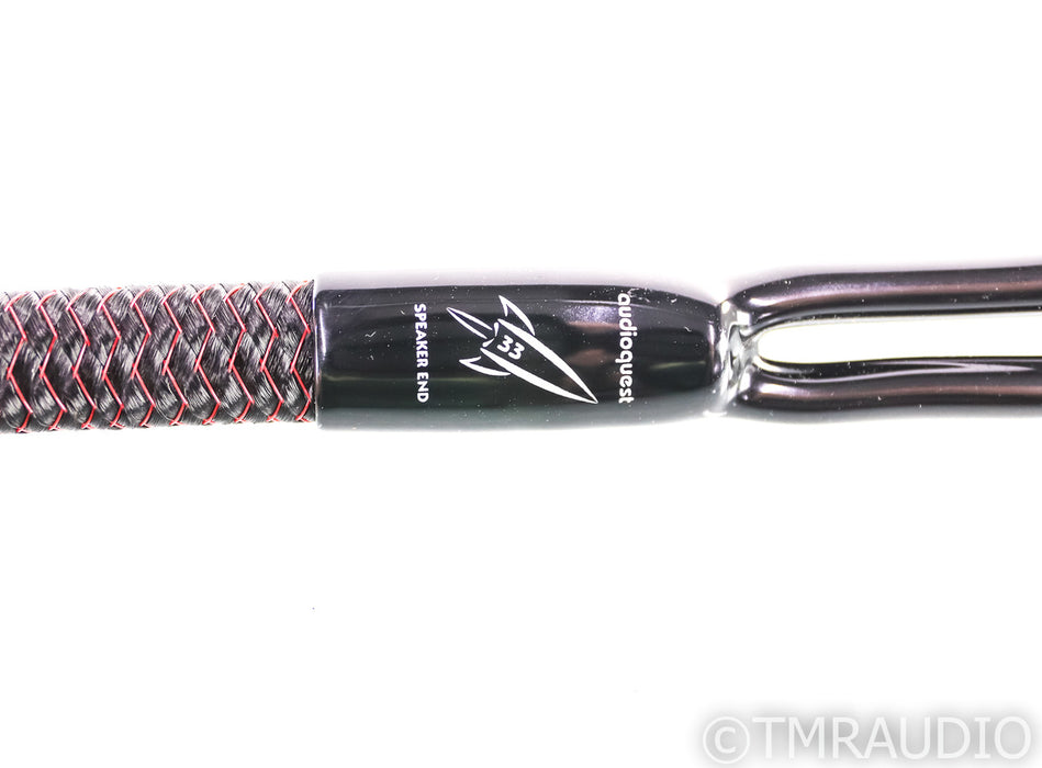 AudioQuest Rocket 33 Speaker Cables; 8ft Pair