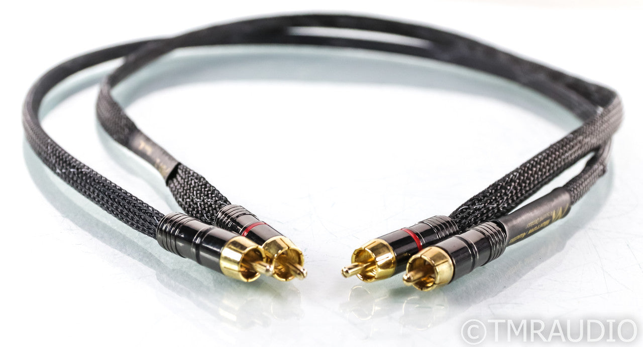Morrow Audio MA-1 RCA Cables; 1m Pair Interconnects; MA1