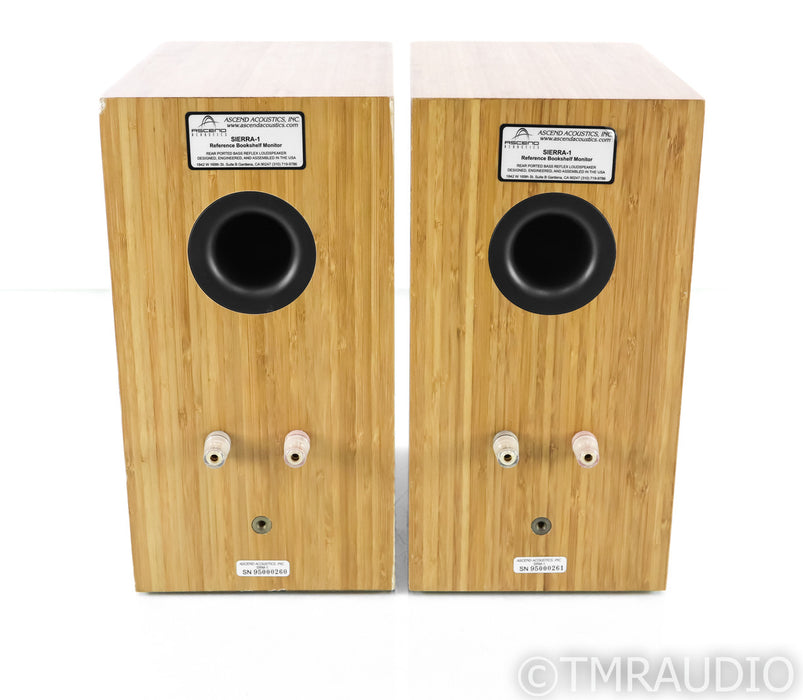 Ascend Acoustics Sierra-1 Bookshelf Speakers; Natural Pair