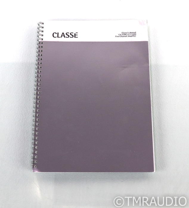 Classe CA-5300 5-Channel Power Amplifier; CA5300