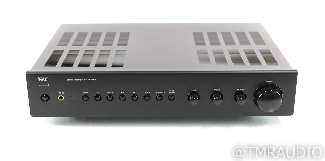 NAD C 165BEE Stereo Preamplifier; C165BEE; MM / MC Phono; Remote