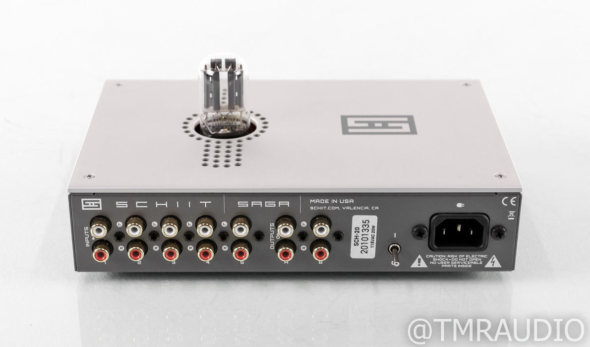 Schiit Saga Stereo Tube Hybrid Preamplifier; Remote (1/4)