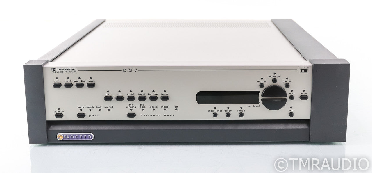 Proceed PAV 5.1 Channel Home Theater Processor; Remote; AS-IS (Menu Access)