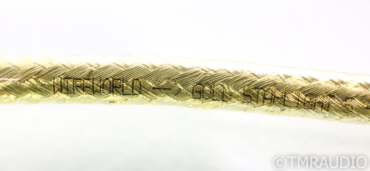 Wireworld Gold Starlight 5 RCA Digital Coaxial Cable; Single 1m Interconnect