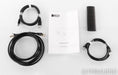 KEF LS50W Wireless Powered Bookshelf Speakers; Titanium Grey Pair; Remote