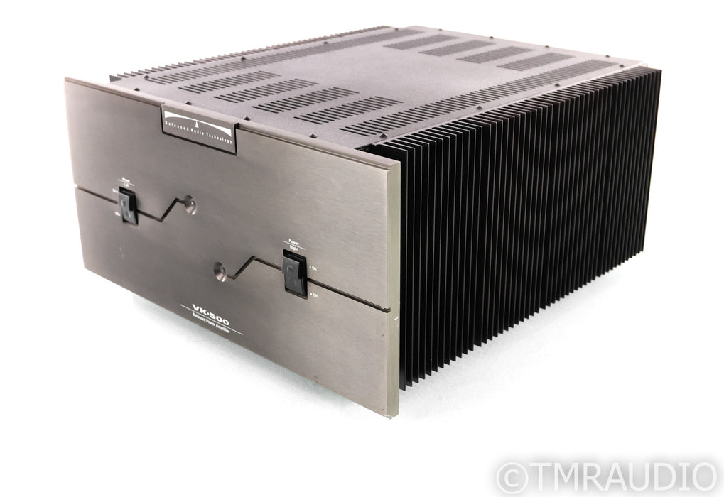 BAT VK-500 Dual Mono Power Amplifier; BAT-PAK; VK500; Brand New Caps