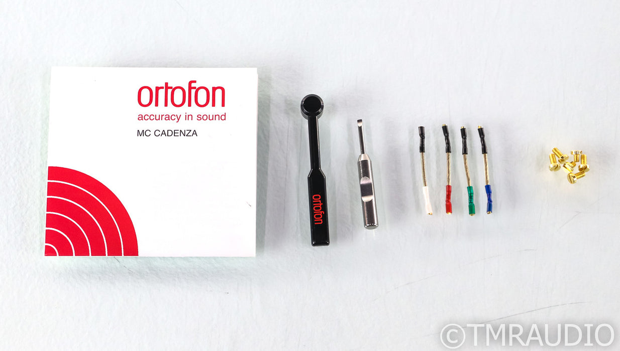 Ortofon MC Cadenza Blue Phono Cartridge; Moving Coil (Slightly Bent Cantilever)