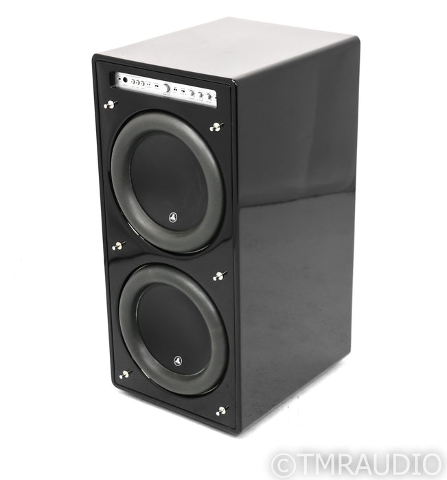 JL Audio Fathom F212 Dual 12" Powered Subwoofer; Gloss Black; F-212