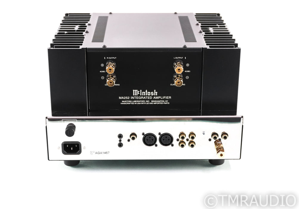 McIntosh MA252 Stereo Integrated Tube Hybrid Amplifier; MA-252; MM Phono; Remote