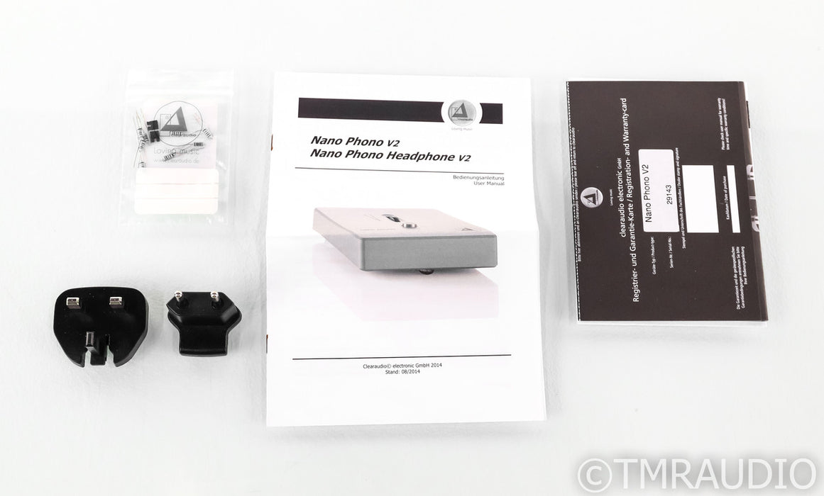 Clearaudio Nano Phono V2 MM / MC Phono Preamplifier