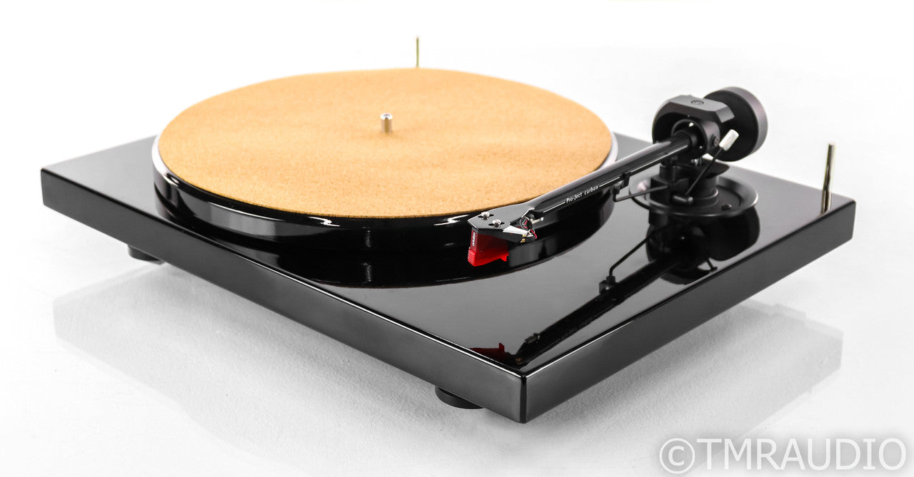 Pro-Ject 1-Xpression Carbon Belt Drive Turntable; Ortofon 2M Red MM Cartridge