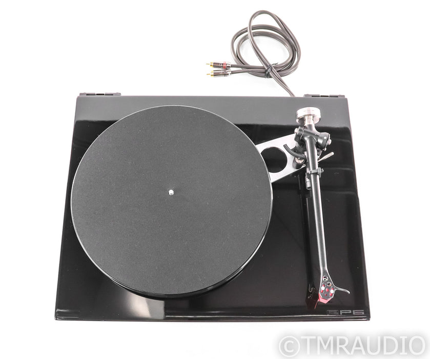 Rega RP6 Belt Drive Turntable; RP-6; Black; Dynavector DV-10X5 MC Cartridge
