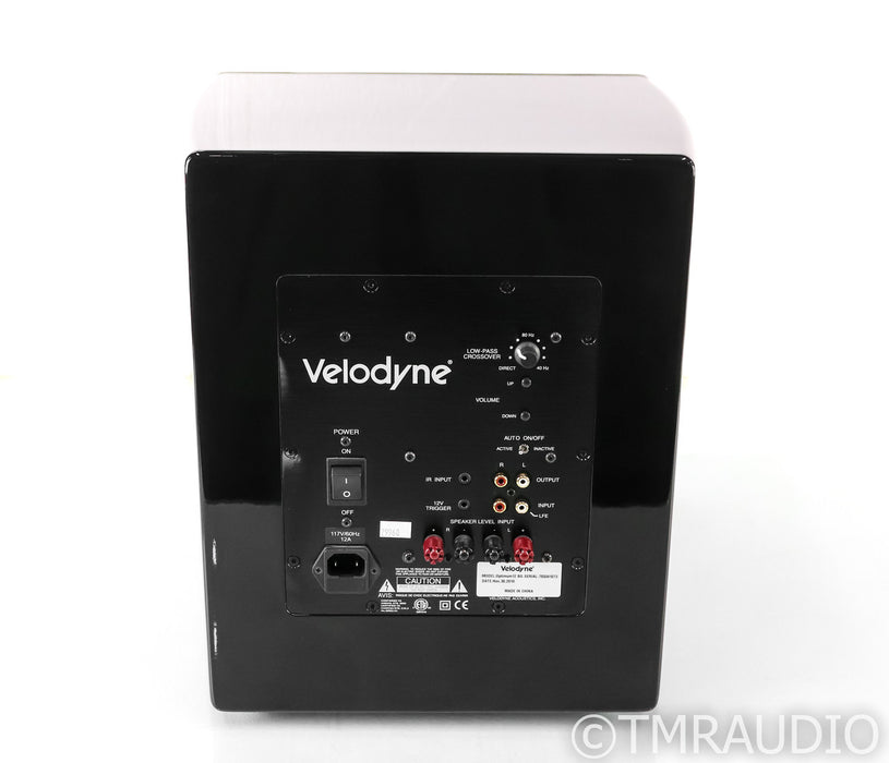 Velodyne Optimum 12 12" Powered Subwoofer; Gloss Black; Remote