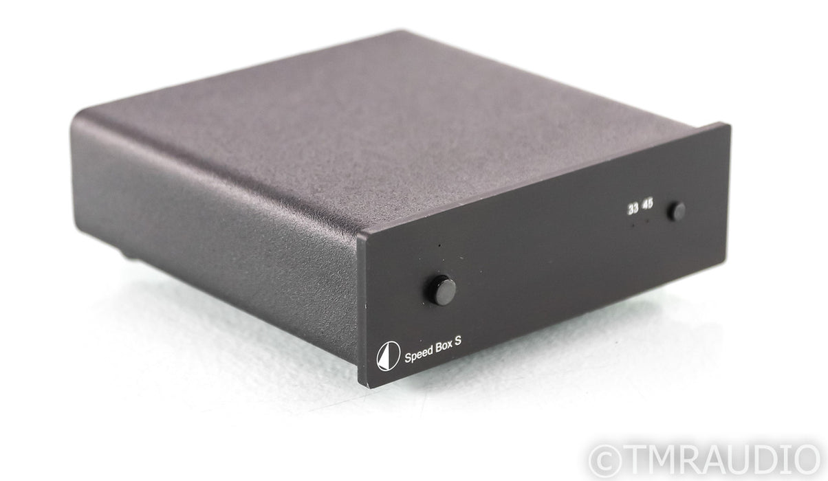 Pro-Ject Speed Box S 60 Hz Phono Speed Controller; Black
