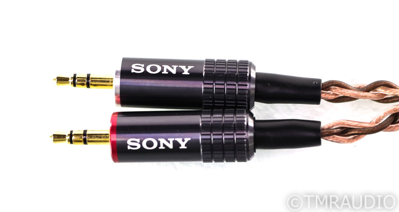 Sony MUC-B20BL1 Dual 3.5mm Balanced Headphone Cable; 4ft; Kimber Kable; For Sony MDR-Z7