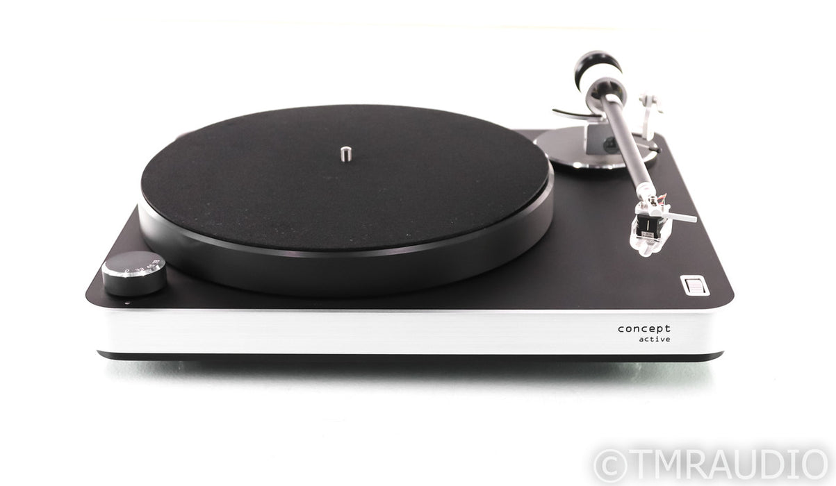Clearaudio Concept Active Turntable; Satisfy Black Tonearm; Maestro V2 Ebony