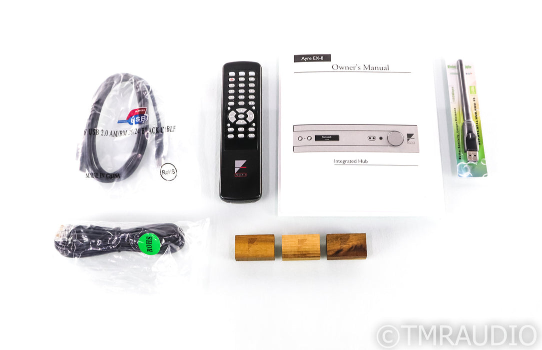 Ayre Acoustics EX-8 Stereo Streaming Integrated Amplifier; EX8; Wifi