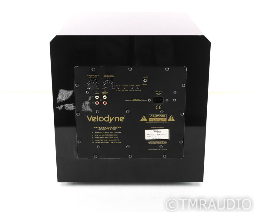 Velodyne HGS12 12" Powered Subwoofer; Gloss Black; HGS-12-BG; AS-IS (Loud Hum)