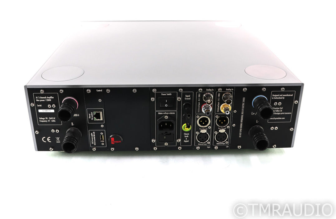 CH Precision A1 Stereo Power Amplifier; Silver; A-1 (1/0)