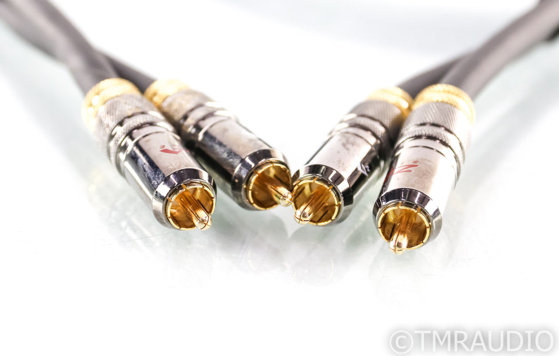 Zaolla Silverline RCA Cables; 5ft Pair Interconnects