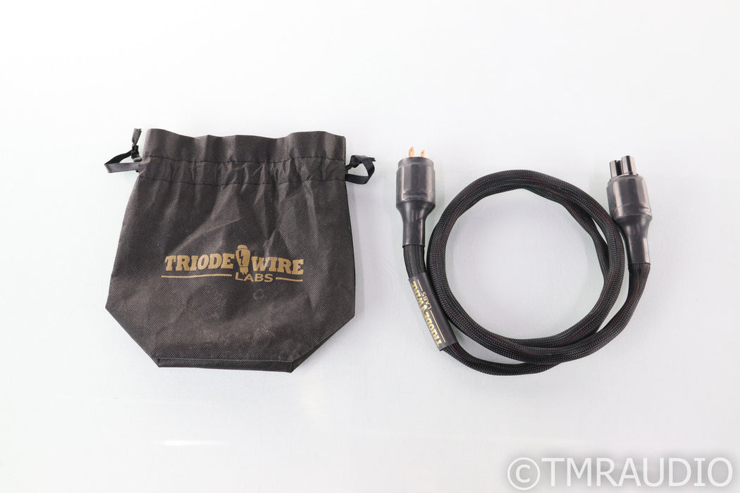Triode Wire Labs 10+ Power Cable; 5ft AC Cord; Ten Plus