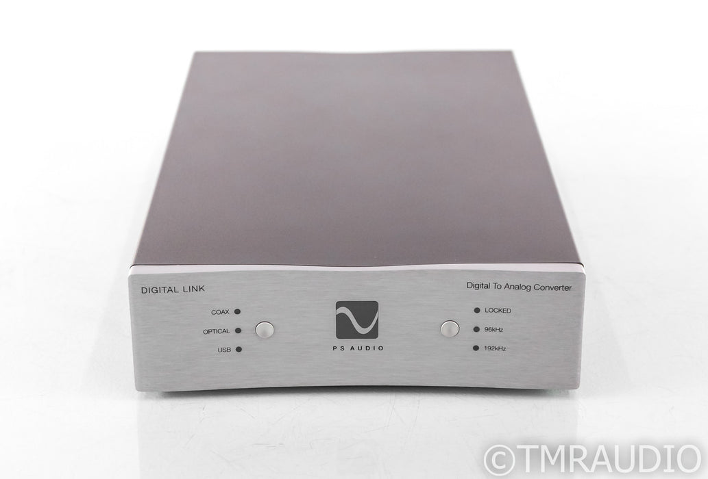 PS Audio Digital Link III DAC; D/A Converter; DL3; Silver; AS-IS (No USB)