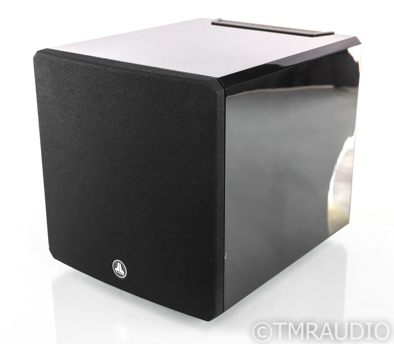 JL Audio e110 10" Powered Subwoofer; Gloss Black; E-110