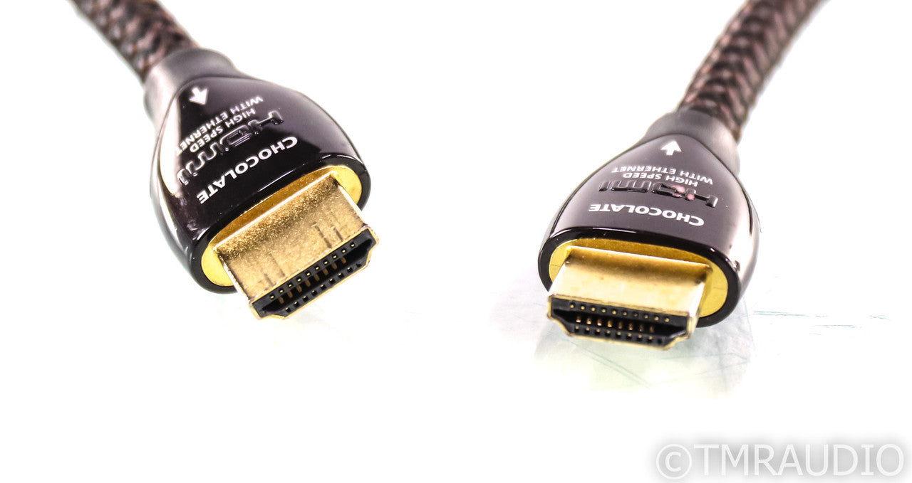 AudioQuest Chocolate HDMI Cable; 2m Digital Interconnect; High Speed w/ Ethernet