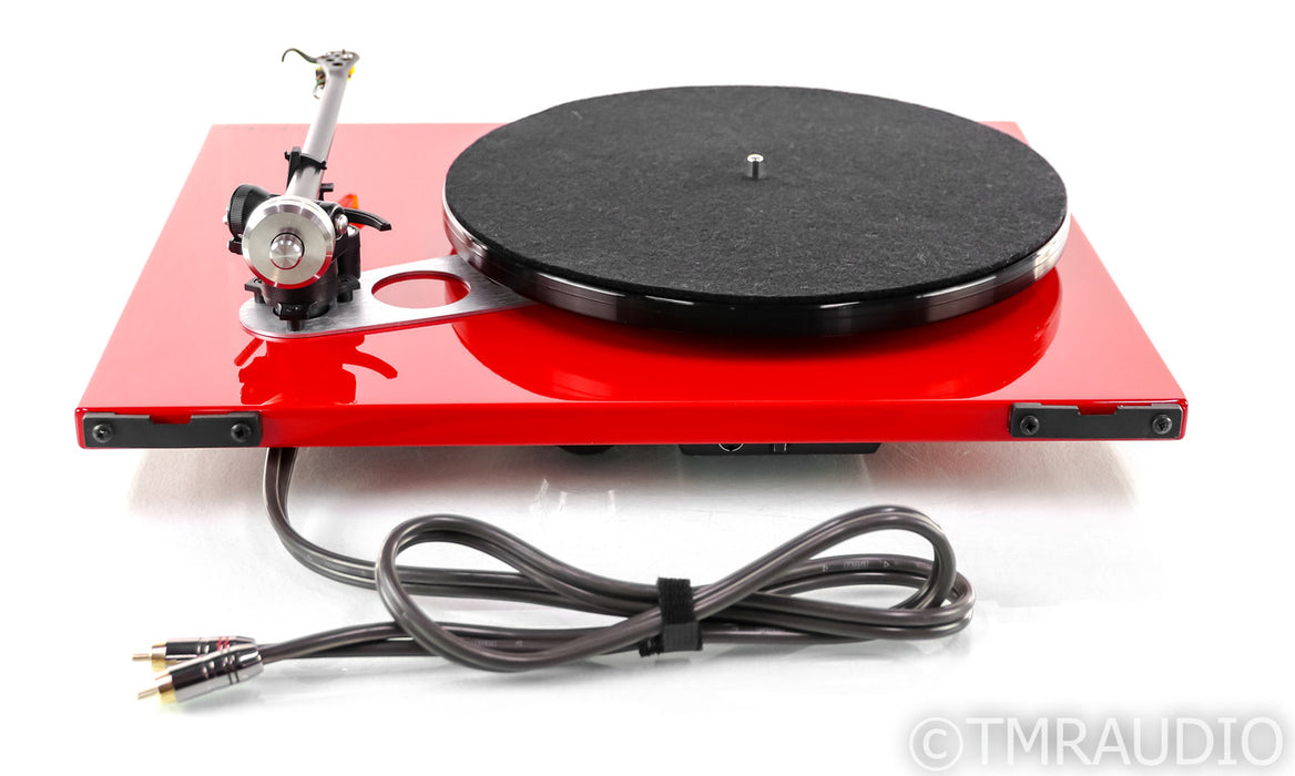 Rega RP6 Turntable With Exact 2 Cartridge and TTPSU; RP-6; Red