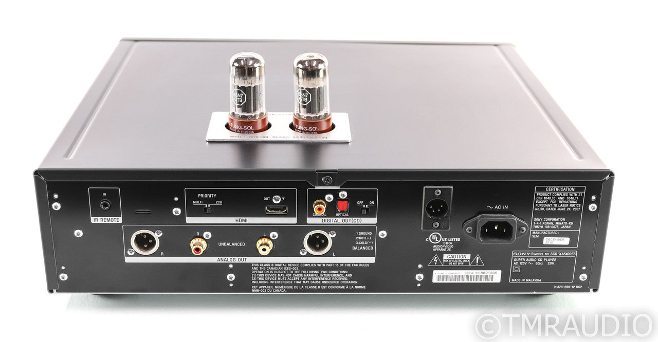Sony SCD-XA5400ES Tube SACD / CD Player