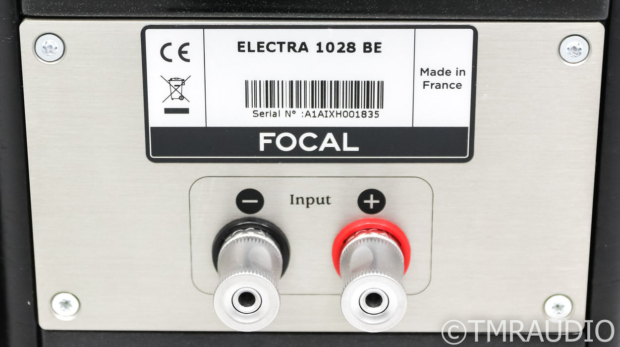 Focal Electra 1028 Be II Floorstanding Speakers; Black Pair