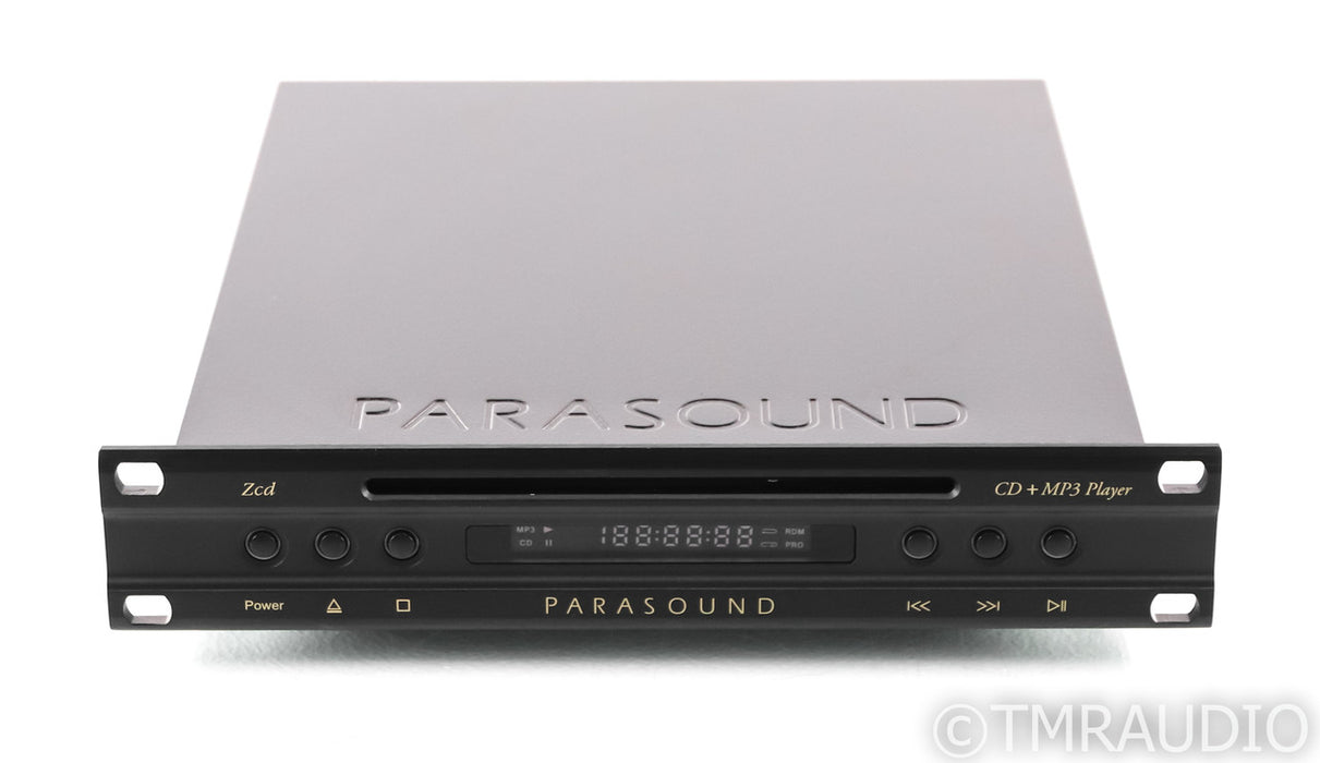 Parasound Zcd CD / MP3 Player; Black; Remote
