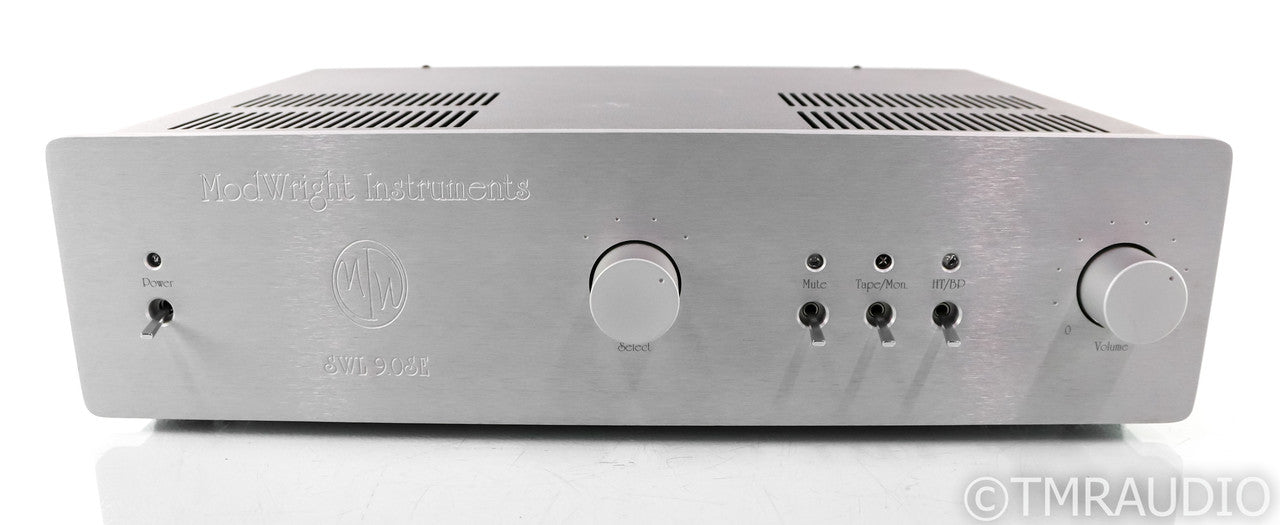 ModWright SWL 9.0SE Stereo Tube Preamplifier; Silver; Remote
