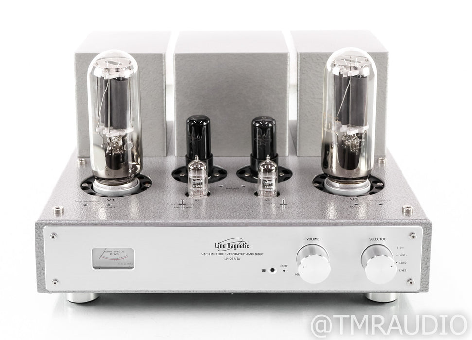 Line Magnetic LM218IA Stereo Tube Integrated Amplifier; LM-218-IA