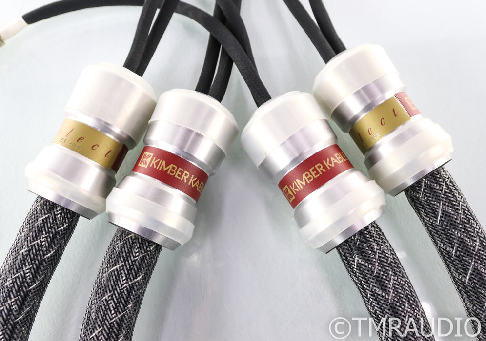 Kimber Kable Select KS-3038 Speaker Cables; 4.5ft Pair; WBT-0660 Ag