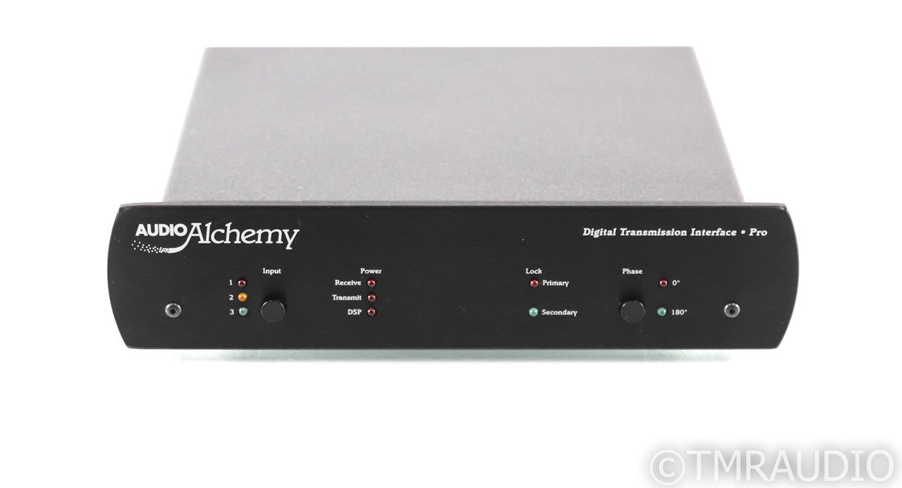 Audio Alchemy Digital Transmission Interface Pro Jitter Filter; AS-IS(No Output)