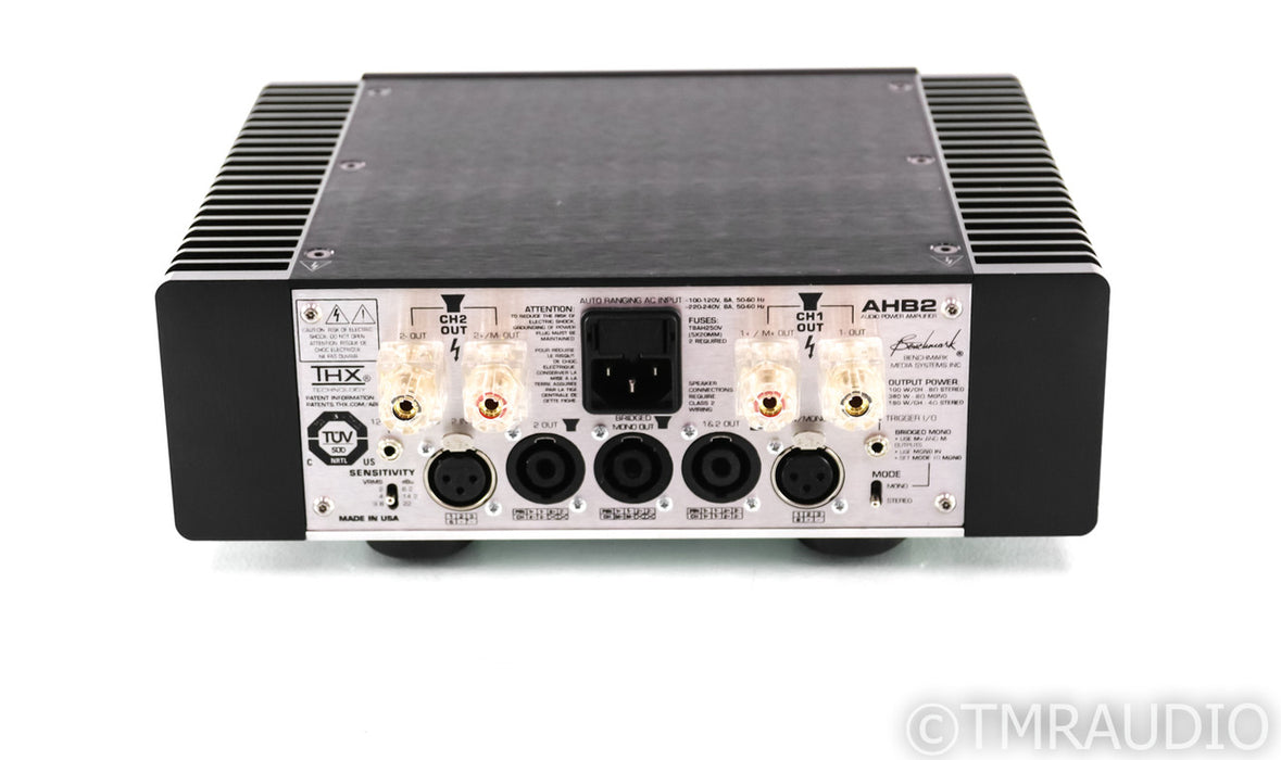 Benchmark AHB2 Balanced Stereo Power Amplifier; AHB-2