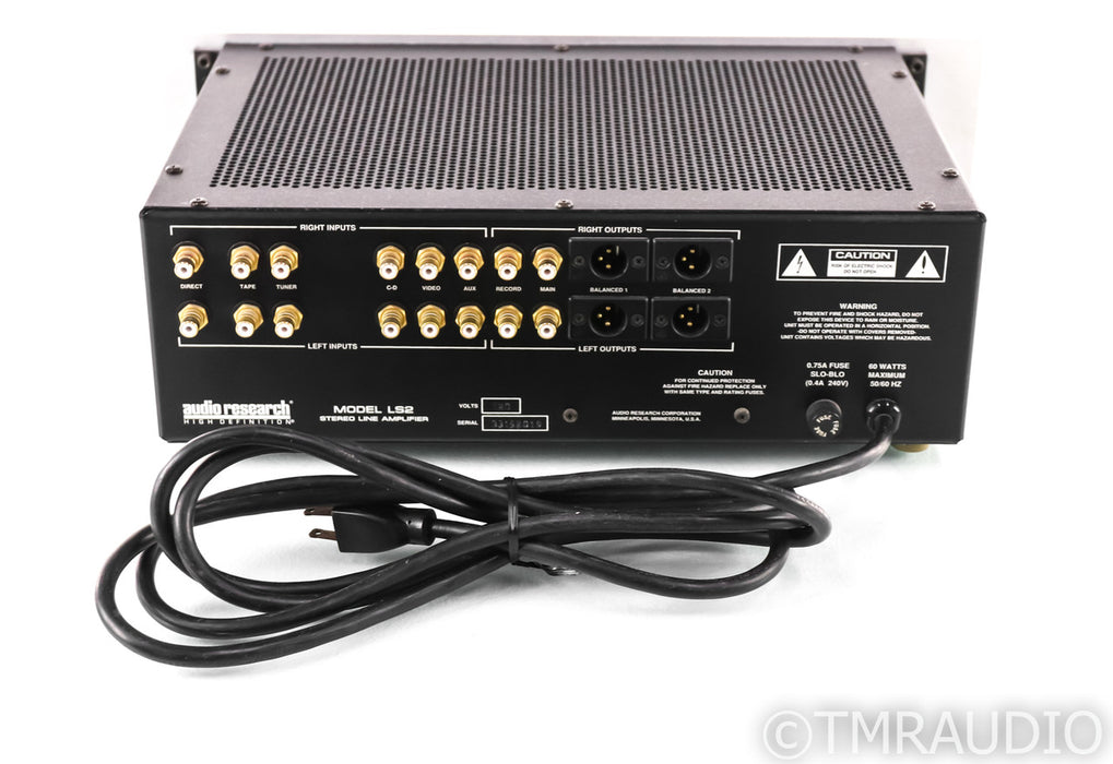 Audio Research LS2 Stereo Tube Hybrid Preamplifier; LS-2