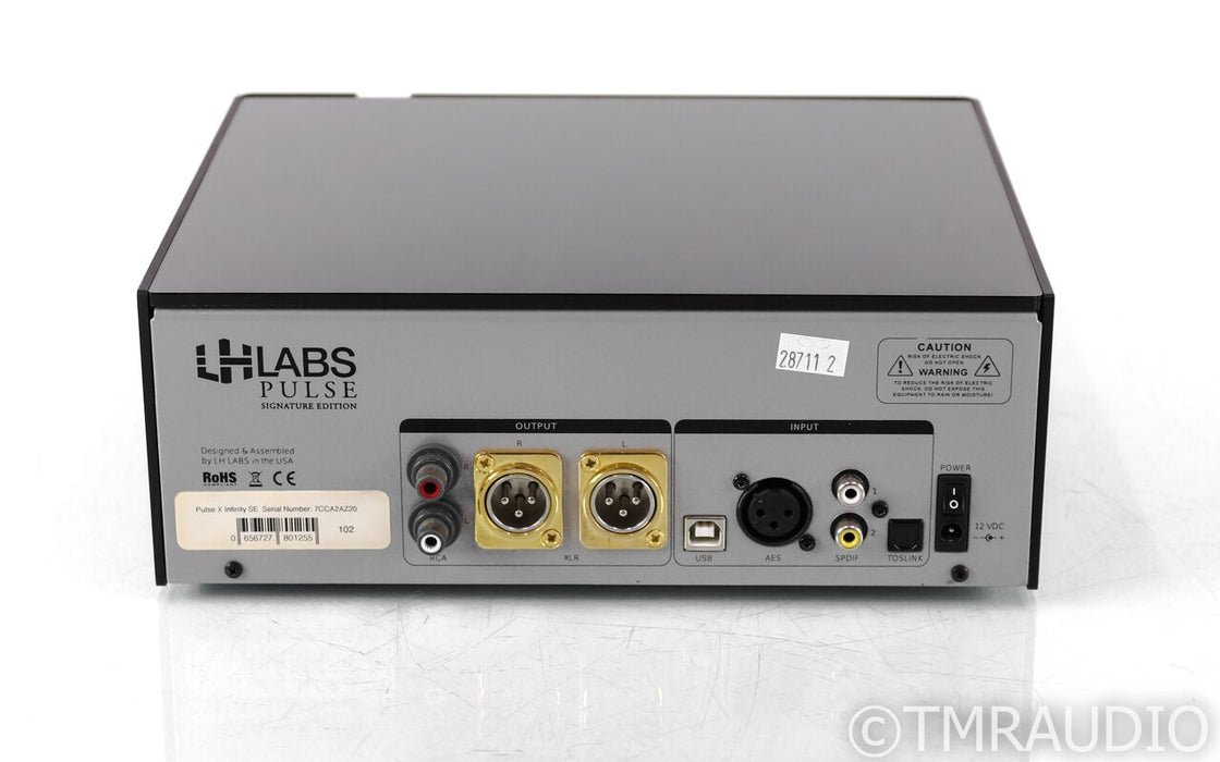 LH Labs Pulse X Infinity SE DAC; D/A Converter; Black; AS-IS (No Display)