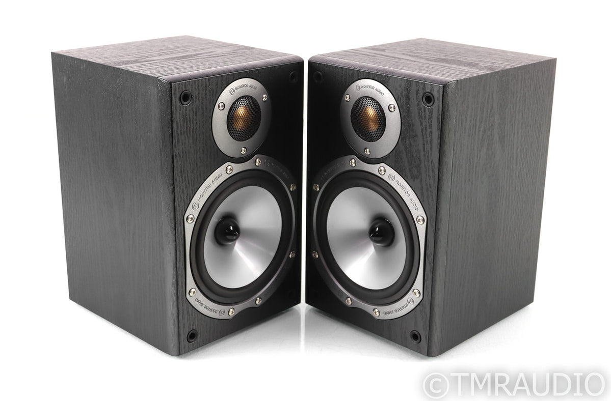 Monitor Audio Bronze BR1 Bookshelf Speakers; Black Pair; BR-1