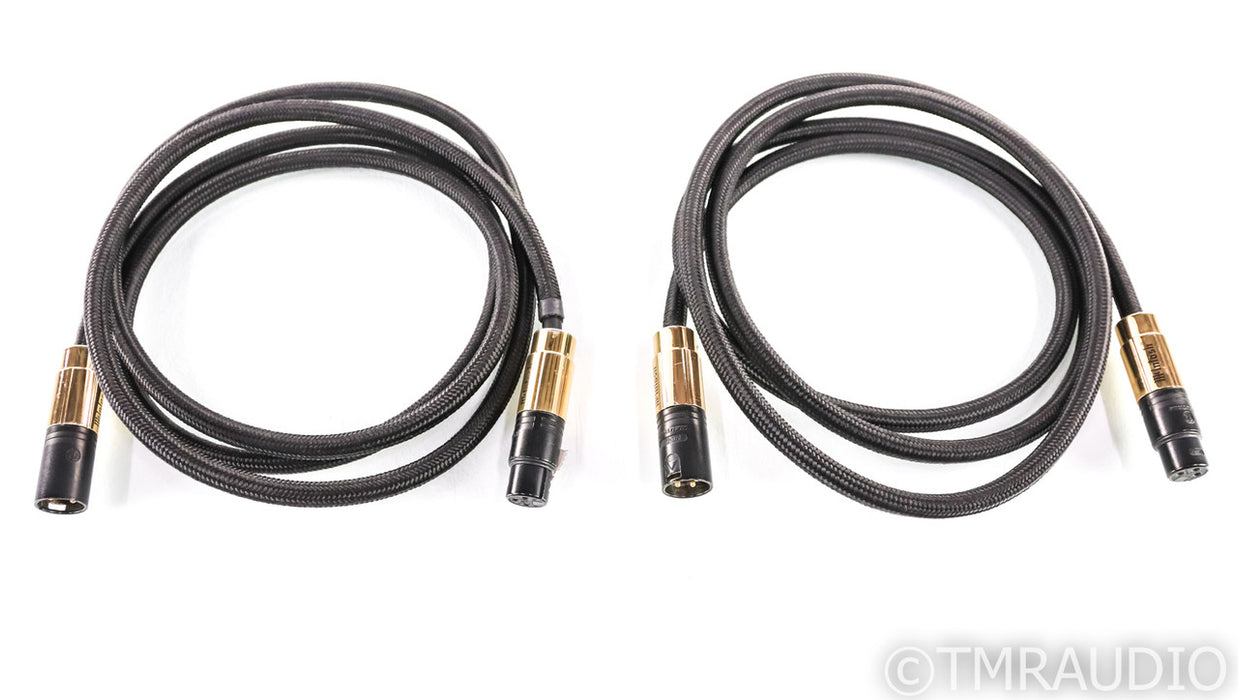 McIntosh CBA2M XLR Cables; 2m Pair Balanced Interconnects; CBA-2M