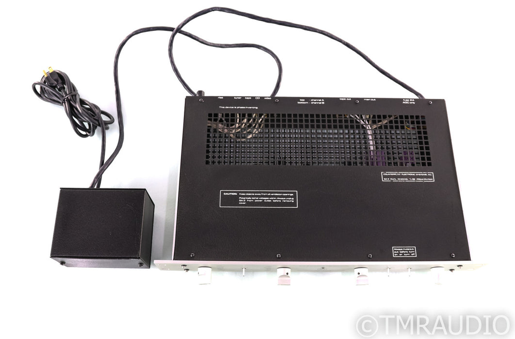 Counterpoint SA-3.1 Vintage Stereo Tube Preamplifier; SA3.1; Silver