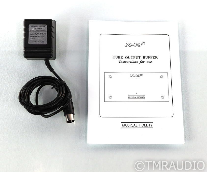 Musical Fidelity X-10 V3 Tube Output Buffer; X10v3