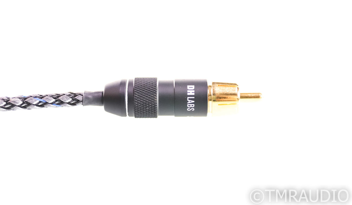 DH Labs Silver Pulse RCA Cables; 1m Pair Interconnects
