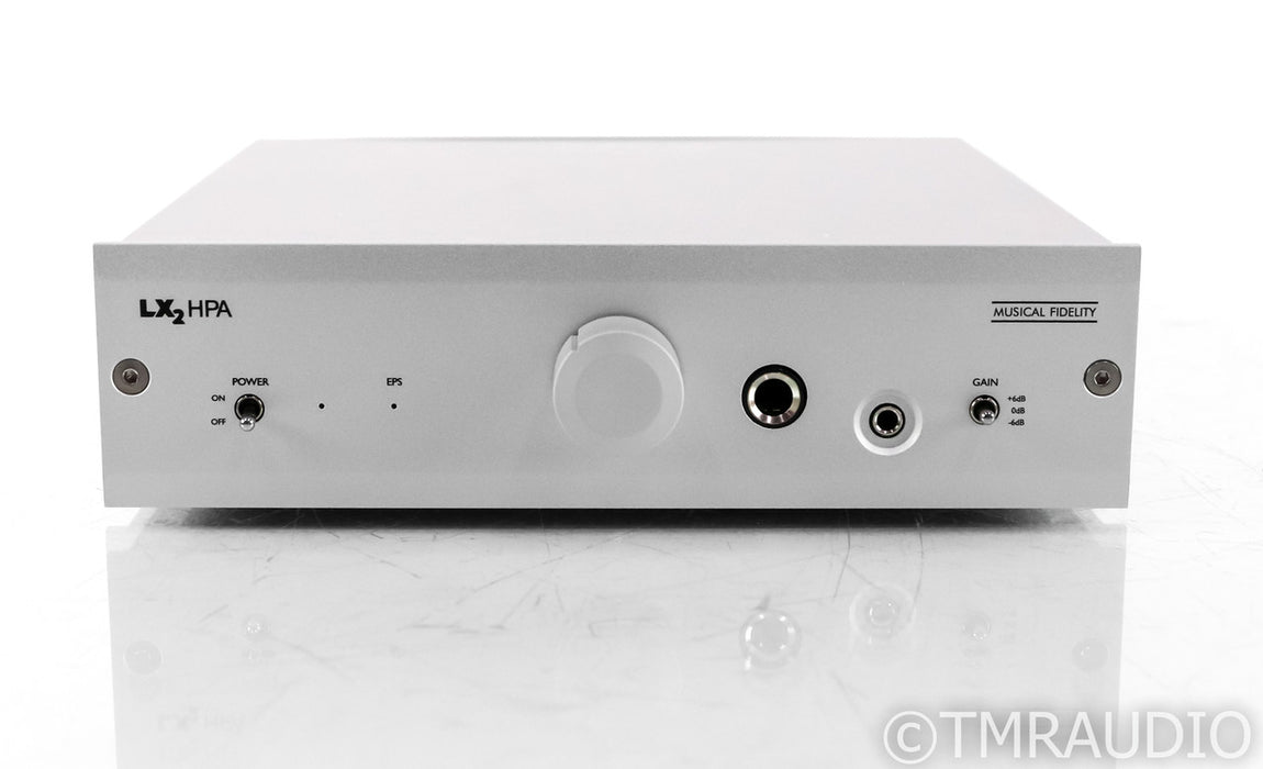 Musical Fidelity LX2-HPA Headphone Amplifier; Silver (Open box w/ Full Warranty)