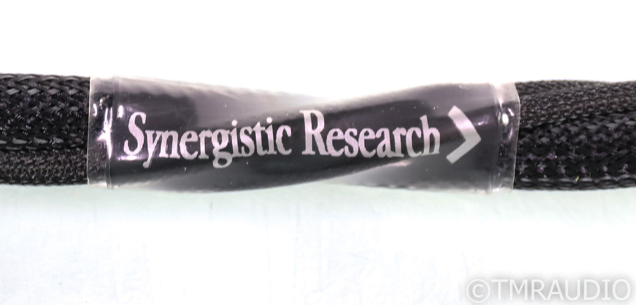 Synergistic Research Element Tungsten Speaker Cables; 12ft Pair