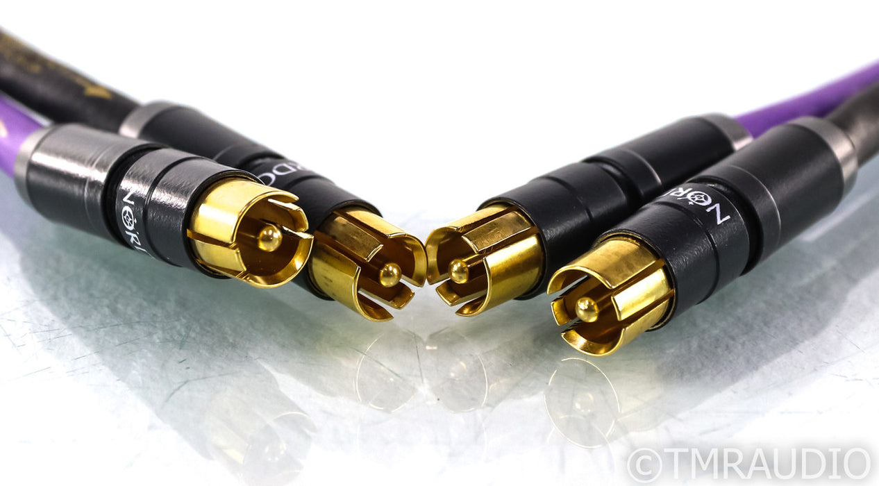 Nordost Frey 2 RCA Cables; 1m Pair Interconnects; Norse